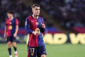 星空体育入口-西媒：赫罗纳希望租借卡萨多，这对巴萨和球员来说都不是选项